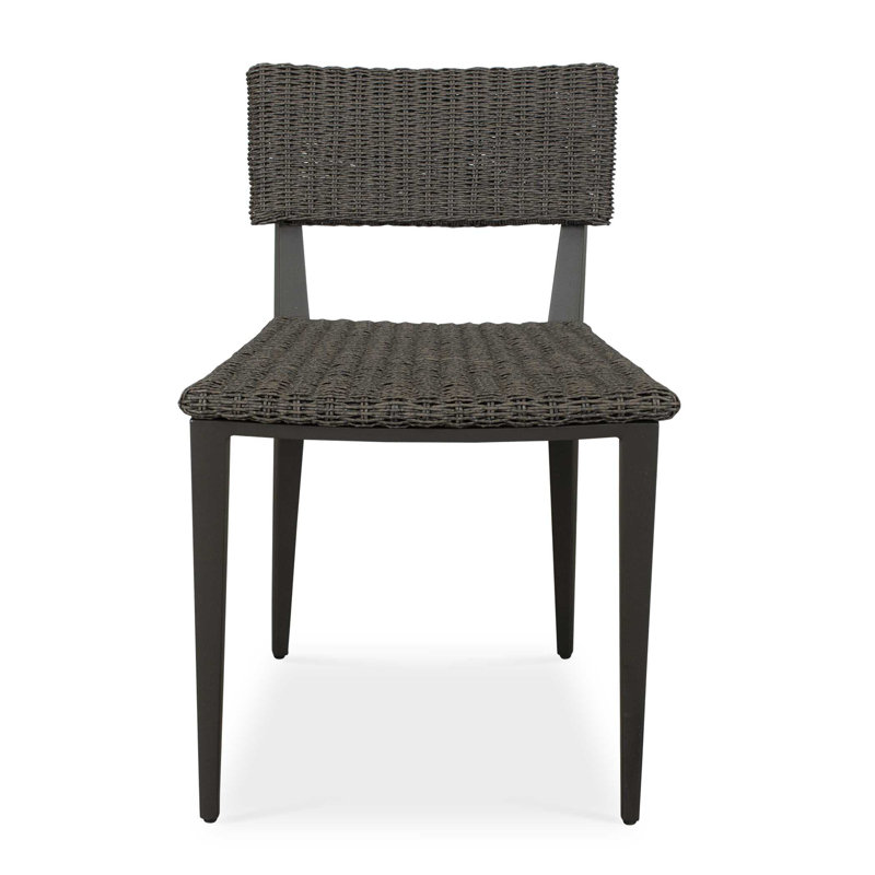 Chaise d'extérieur Milbrandt Coleston, Noir
