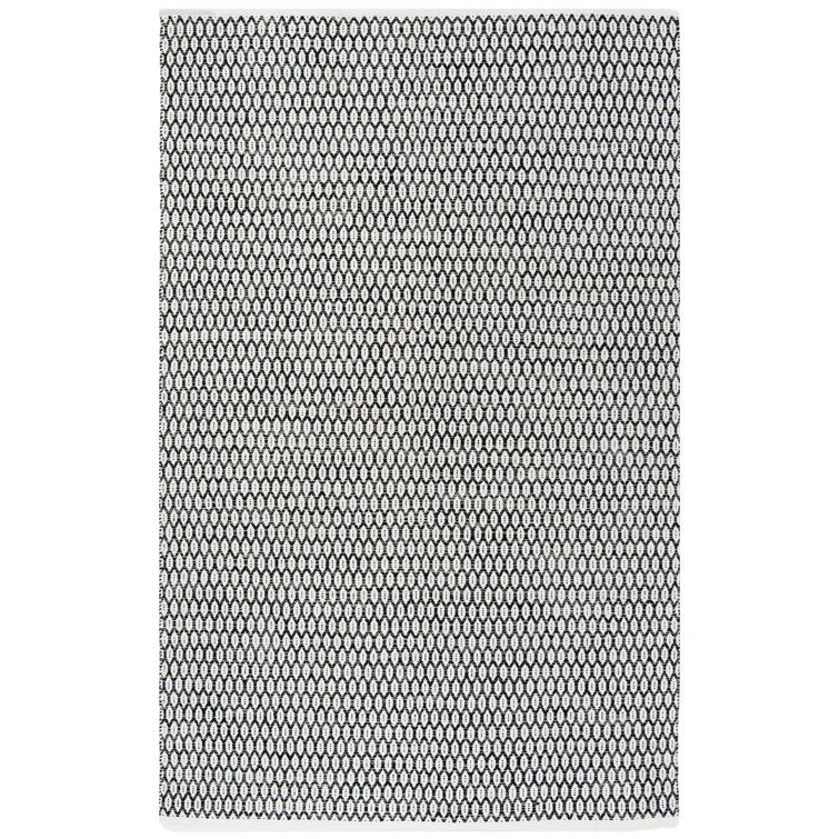 Modena Handwoven Cotton Geometric Area Rug 