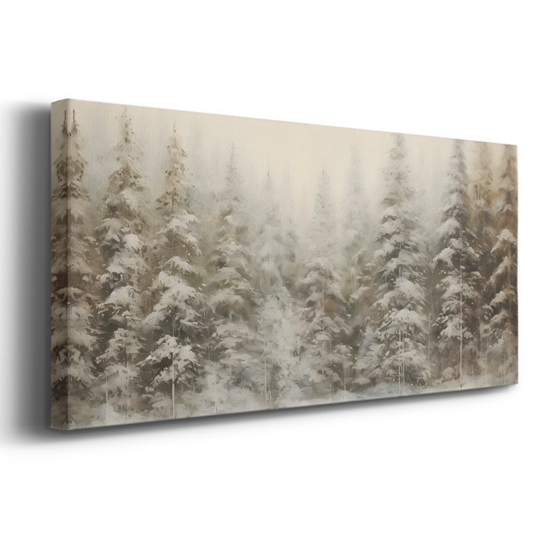 Série paysage - CMXCVI - Toile tendue avec châssis - Prêt à accrocher, H 12 po x l 30 po