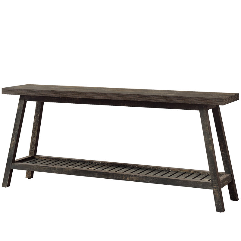 Farmhouse Console Table, Gray