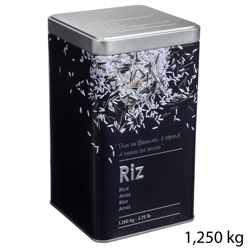 Embossed Metal Jar