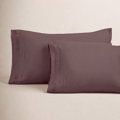 Arling 1000 Thread Count Luxury Certified Egyptian Cotton 2 Piece Sateen Pillowcase