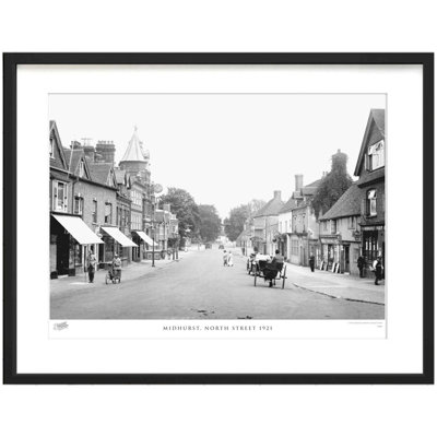 Midhurst, North Street 1921 by Francis Frith - Single Picture Frame Print