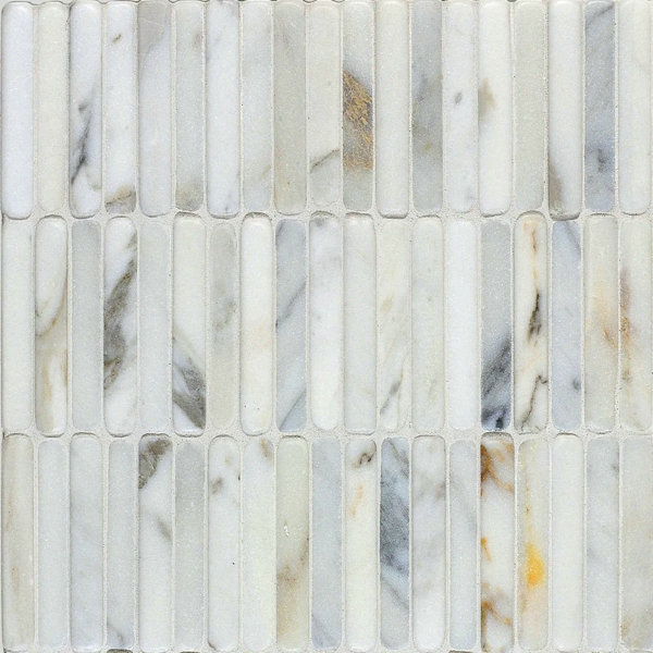 Calacatta Marble Stick Mosaic