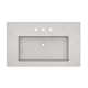 36.5" Single Bathroom Vanity Top with Sink