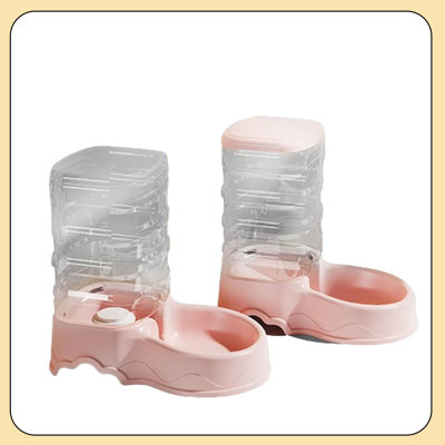 128oz. Automatic Water Dish/Automatic Feeder