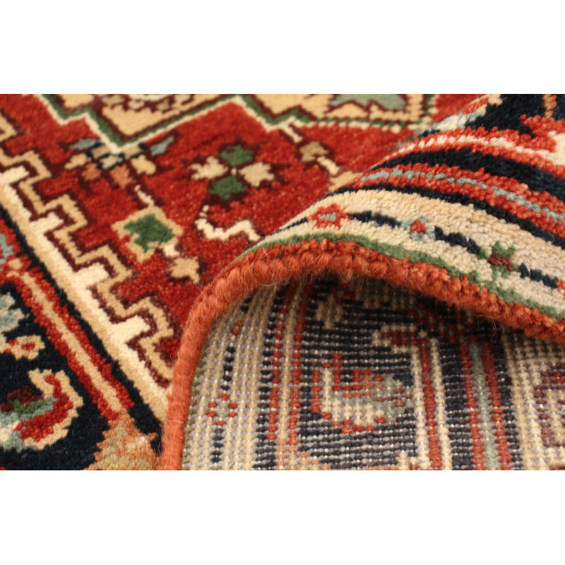 One-of-a-Kind 2'7" X 11'9" New Age Runner Wool Area Rug in Dark Copper