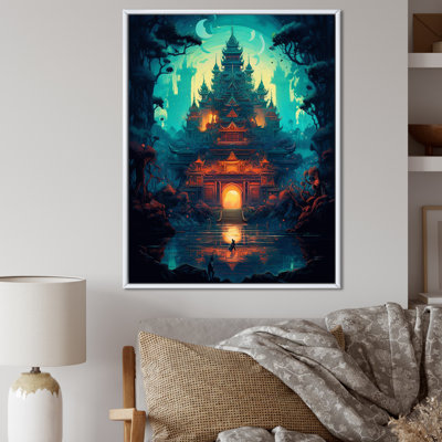 " Magical Buddhist Temple Dreamscape I "