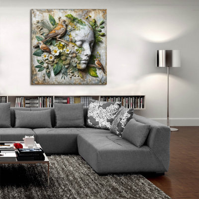 Art mural en verre acrylique
