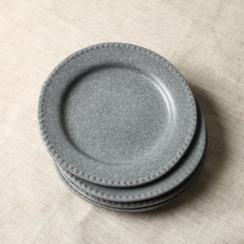 Ensemble d'assiettes à salade 4 pièces Stone Lain Comet, Gris