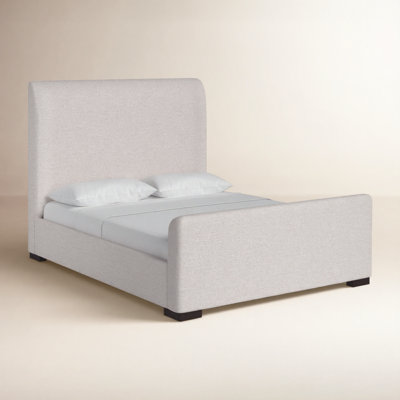 Scotty Upholstered Wingback Bed