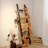 Fully Assembled 57" Wooden Blanket Ladder-1202241948