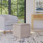 Repose-pieds avec rangement Homepop-1054319642