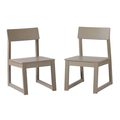 Chaise d'appoint d'extérieur (ensemble de 2)