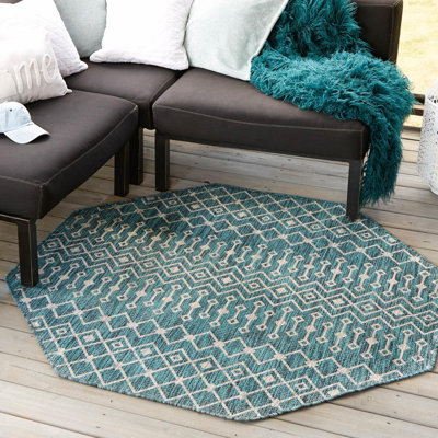 Harlee Geometric Indoor / Outdoor Rug