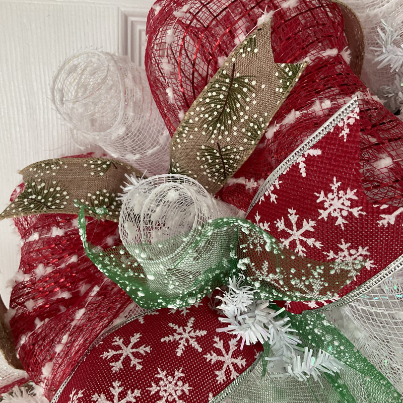 Couronne de cardinal d'hiver