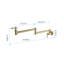 Robinet remplisseur de pot mural-126749185