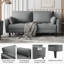 2 Seater Linen Loveseat-226880673