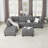 L Shape Modular Sectional Sofa