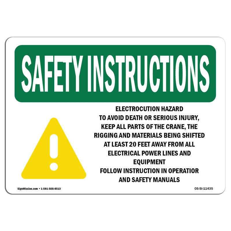 Panneau de danger d'électrocution à éviter avec symbole en aluminium 12 x 18, H 12 po x l 18 po x P 0,1 po