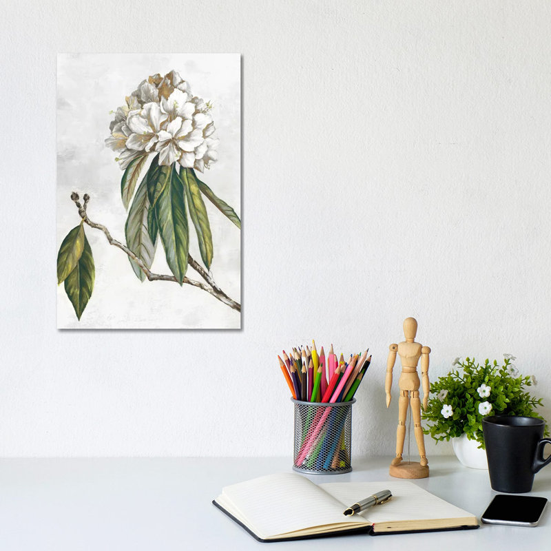 Pearly Beauty II by Eva Watts - Wrapped Canvas Painting, 20.32 cm H x 30.48 cm W