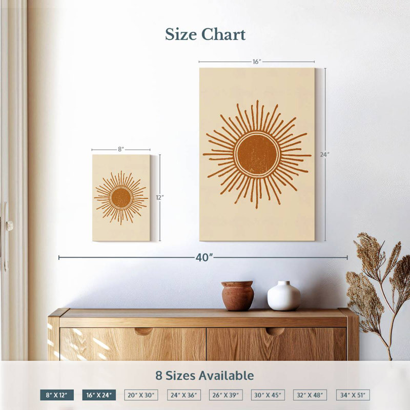 Oberle Boho Sun II, 12" H x 8" W