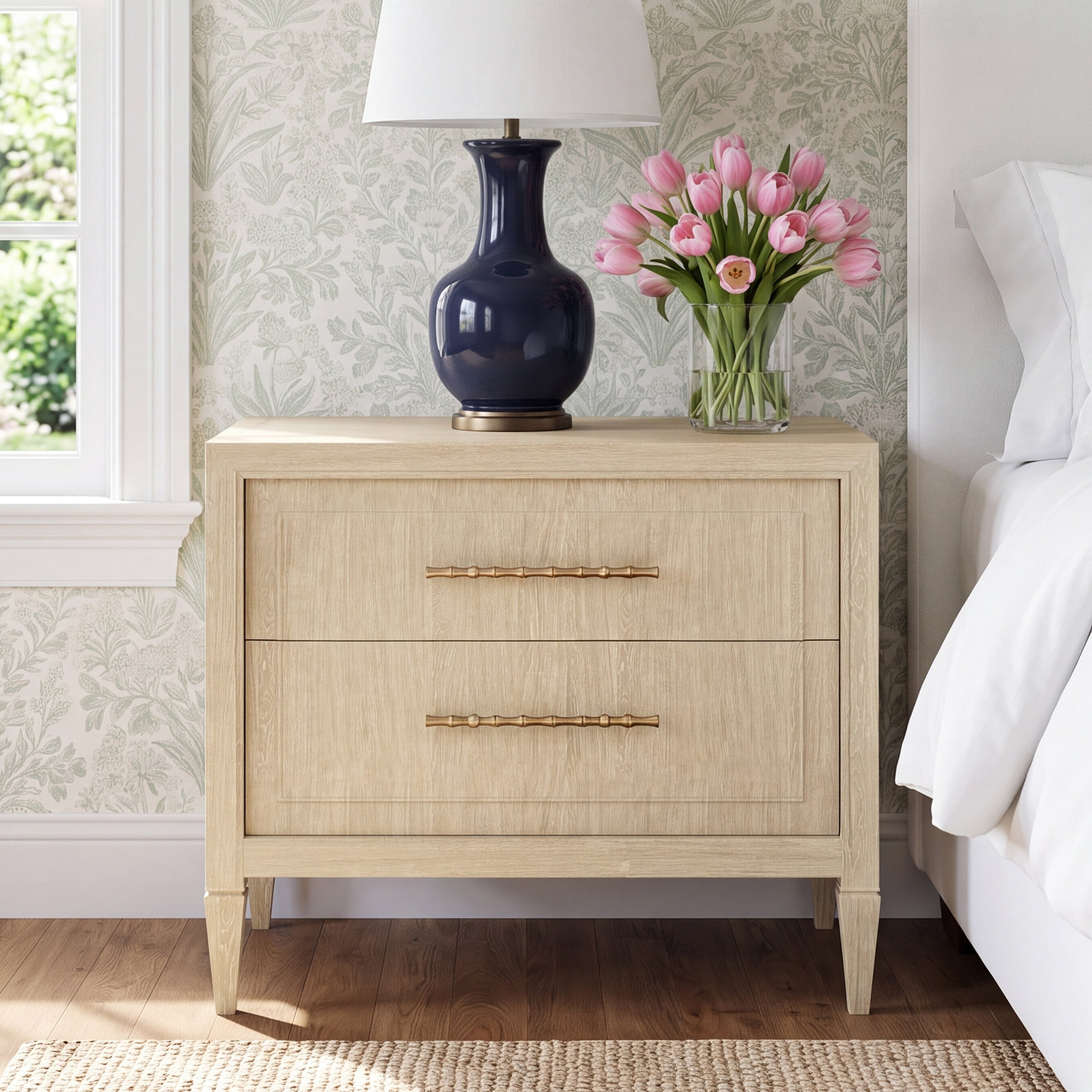 Eave Sundrenched Oak Nightstand