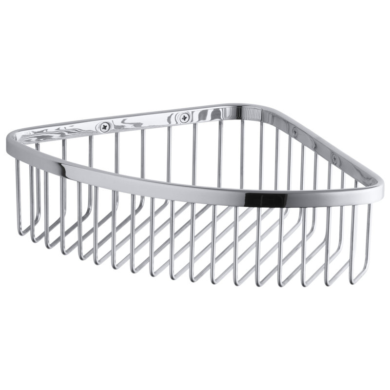 Kohler Shower Basket, 3' H x 11.625" W x 8.06" D, Polished Stainless