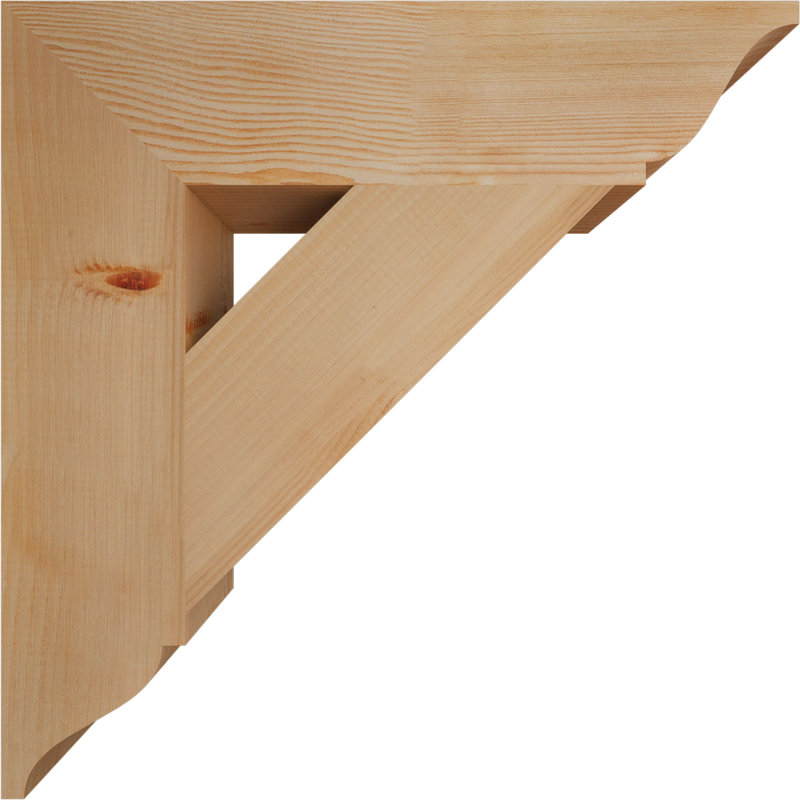 Support traditionnel, H 26 po x l 5,5 po x P 26 po, Douglas (lisse)