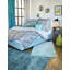 Shine Solid Colour Hand Woven Hand Loomed Teal Area Rug-57317409