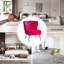 Leona Velvet Accent Chair with Metal Legs-882382789