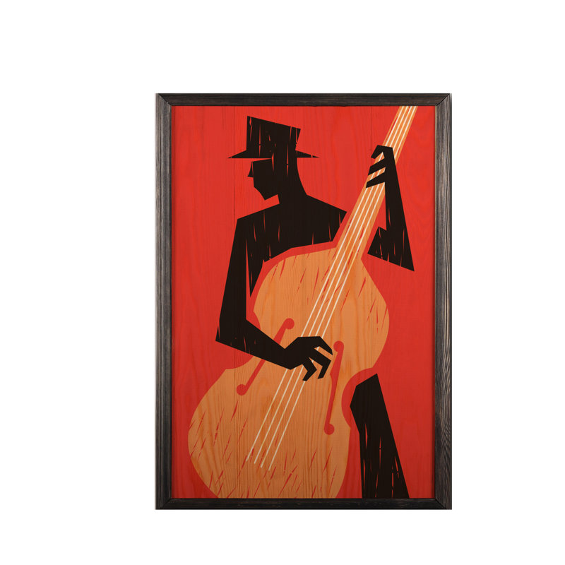 Anonymous - Single Picture Frame Painting on Wood, 70cm H x 50cm W x 1.5cm D