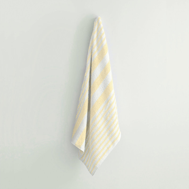 Martex® Tropical Stripe Pool Towel, Yellow