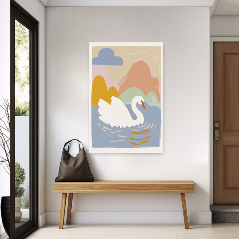 Art contemporain contemporain abstrait, H 60 po x l 40 po