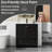 Romia 30'' Classic Bathroom Vanity with Sink Top, Bathroom Sink Faucet, Hand Paint, Gold Handles-1557623141