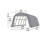 Round Style Shelter, Green Cover-9748796-9748749