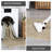 Braided Printed Texture Machine Washable Rug with Rubber Backing for Living Room Non-Slip Dining Room Rug Easy-Cleaning Floor Carpet for Bedroom-1667285974