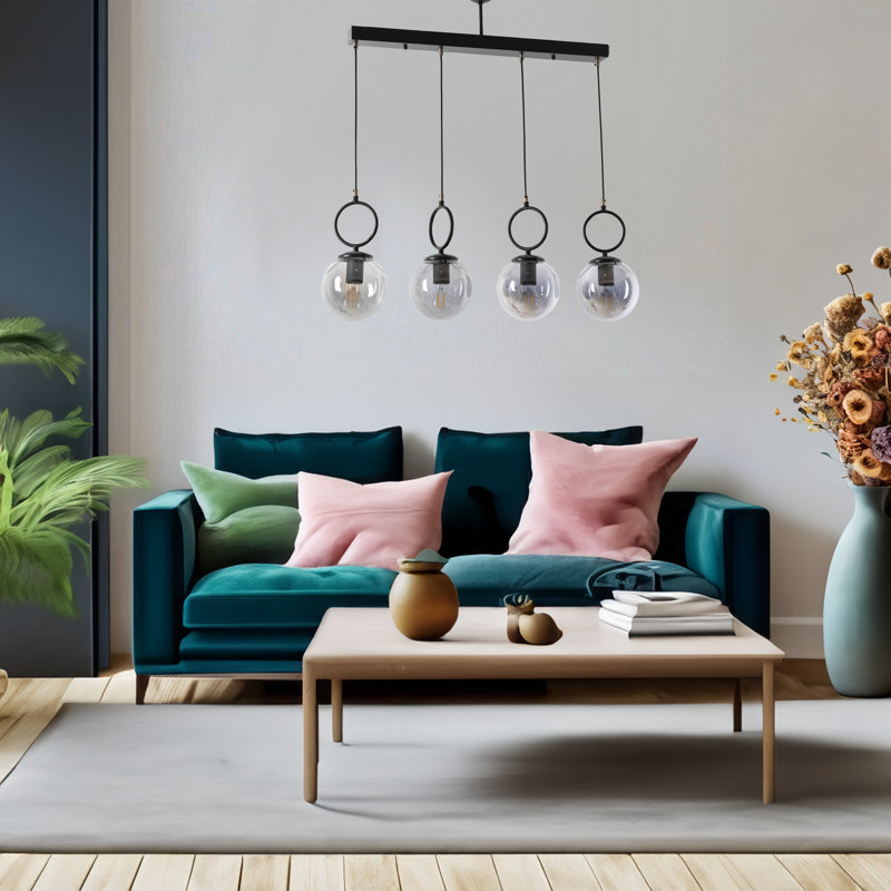 Couto 4 - Light Black Pendant