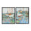 «Marina Ships Reflection Single Frame» par Melissa Wang, 2 pièces sur toile