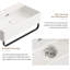 Lavabo vasque blanc