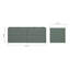   Base de meuble-lavabo simple mural West Green-125821692