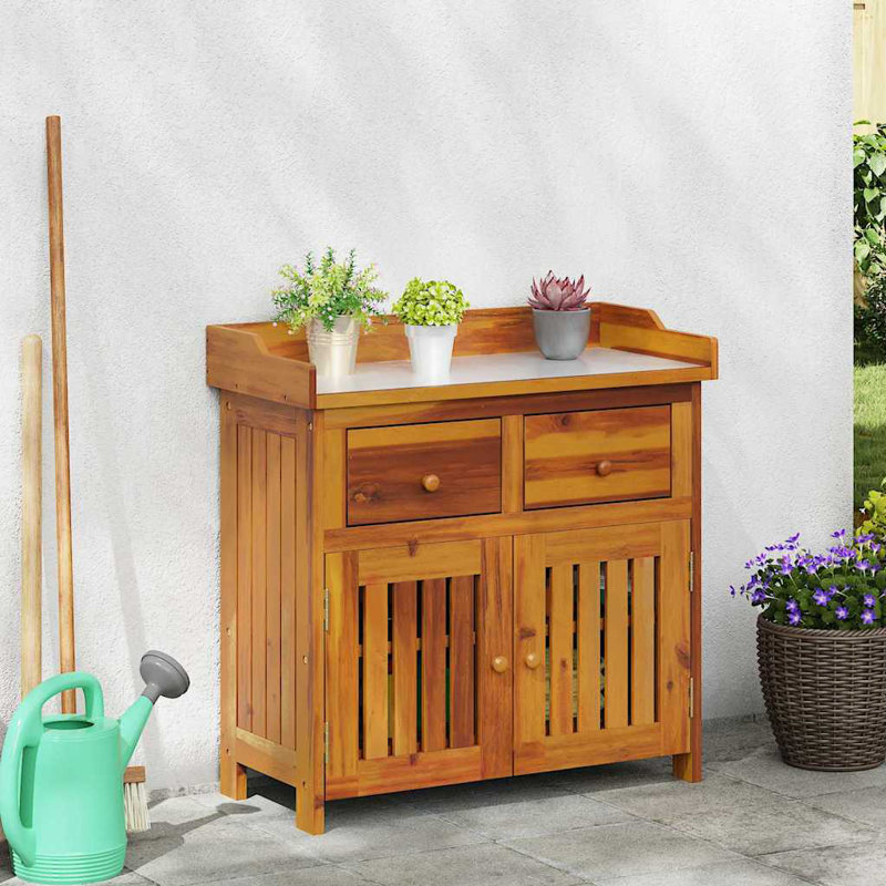 Solid Wood Potting Bench