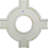Inner Circle Intersection for 8" Deluxe Coffered Ceiling System (Kit)