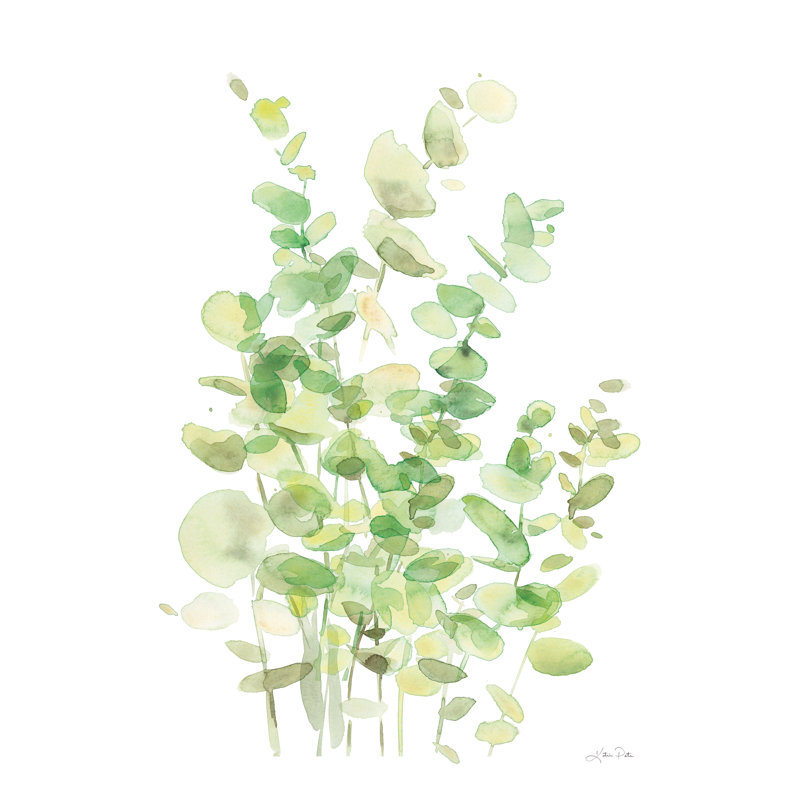 Eucalyptus III by Katrina Pete - Wrapped Canvas Painting, 122cm H x 81cm W