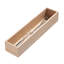 iDesign Renewable Wood Collection in Paulownia Wood Drawer Organizer Bin, 3.3" x 15" x 2.5"