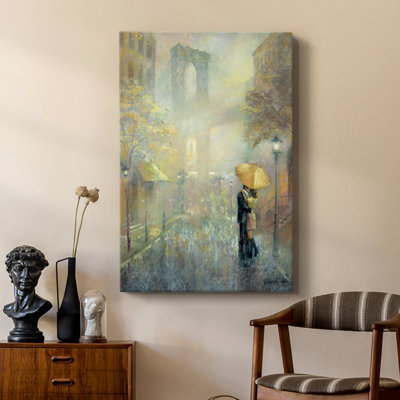 City Romance II -Custom Wrapped Gallery Cavas
