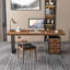 Bureau de direction rectangulaire en bois massif avec tiroirs Nut-brown-1256338119-1256338139