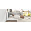Lit plateforme en bois avec tête de lit, tablettes et 2 tiroirs, blanc-1976220253-1976220254
