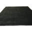 Tapis unique en viscose / coton noué à la main gris acier de 11 pi x 13 pi One-of-a-Kind