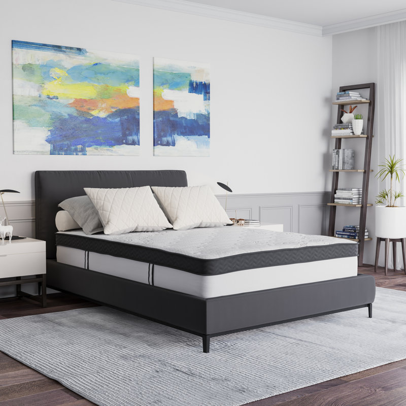Marcum Medium Tight Top Innerspring and Memory Foam Hybrid Mattress, Full